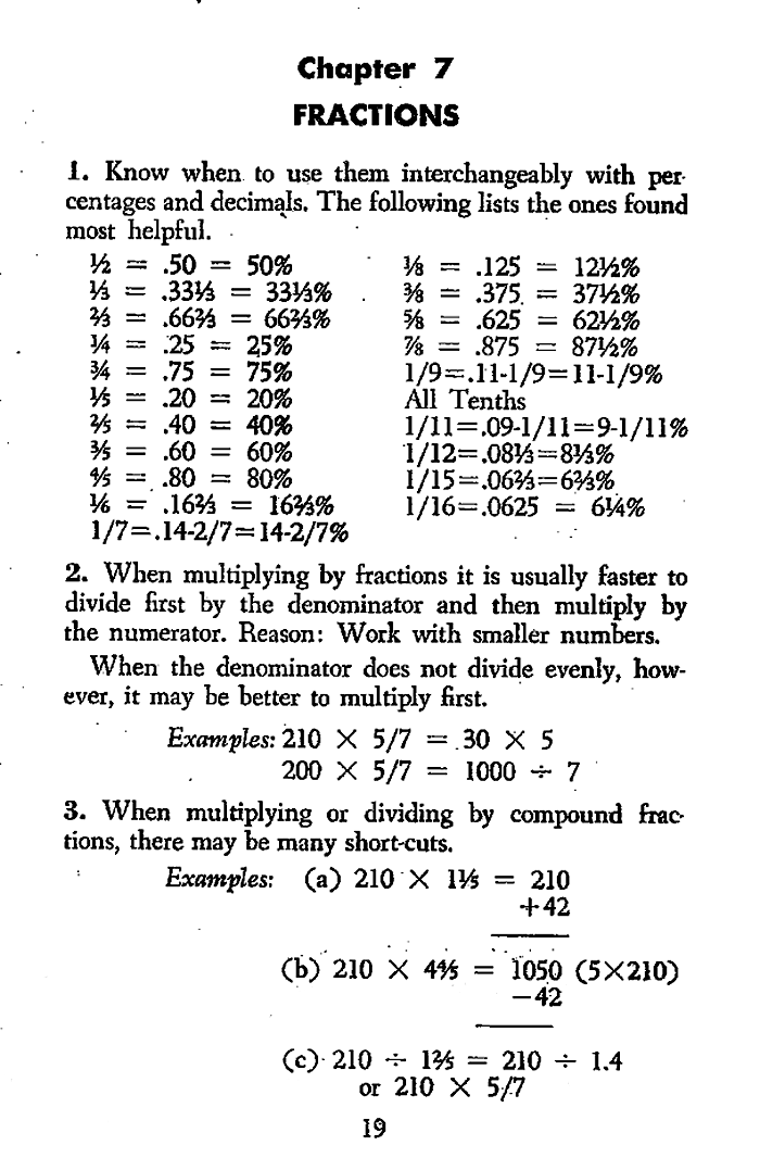Fractions