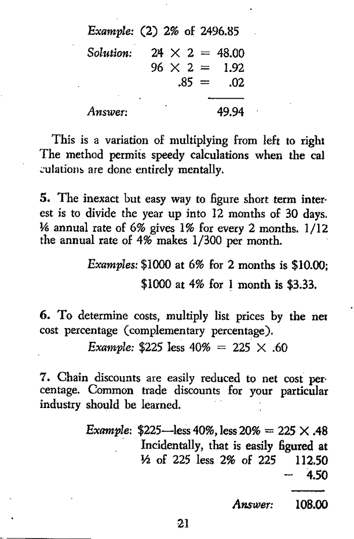 Percentages and Decimals (2 of 3)