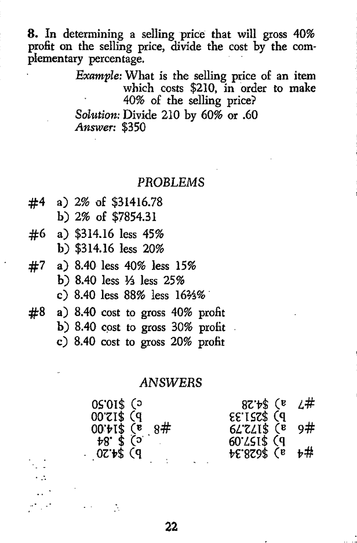 Percentages and Decimals (3 of 3)