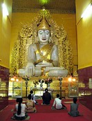 Kyauktawgi Pagoda<br>Carved from a single block of marble