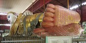 70 meter reclining Buddha.  Kyaukhtatgyi 