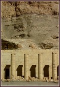 A collonade at Hatshepsut's temple