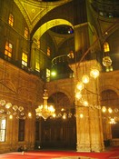 A corner of the Mohammed Ali Mosque