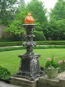 Kykuit - One of a pair of torches by Tiffany