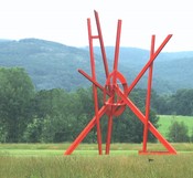 at Storm King, <em>Jambalaya</em> by Mark di Suvero