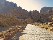 Main road of the Roman town