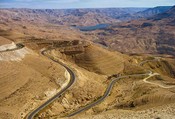 Wadi Mujib now has a dam and plenty of water for irrigation