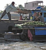 Delivering the fruit, two at a time