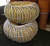 The baskets come from the manufacturer in bundles of 36