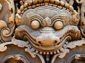 A Kala at Banteay Srei, outside Angkor Wat, Cambodia