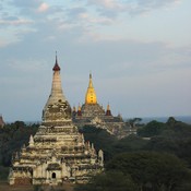 Ananda in the evening sun, from Shwegugyi