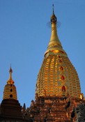 Ananda's towers in the evening