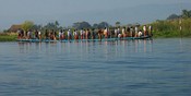 Leg Rowers returning from practice