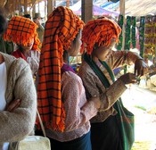 People in the Inn Dain Market