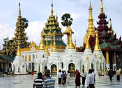 Temples in the northeast part of Shwedagon