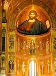 The apse - Cristo Pantocreatore (375x500, 99.2 kilobytes)
