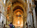 Monreale - Duomo, with Mosaics all around (667x500, 100.0 kilobytes)