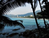 Karon Beach, from our room