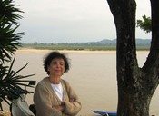 Gloria won't look at Laos across the river