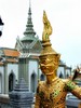 Wat Phra Kaeo - a (male) Kinnara (369x492, 81.1 kilobytes)